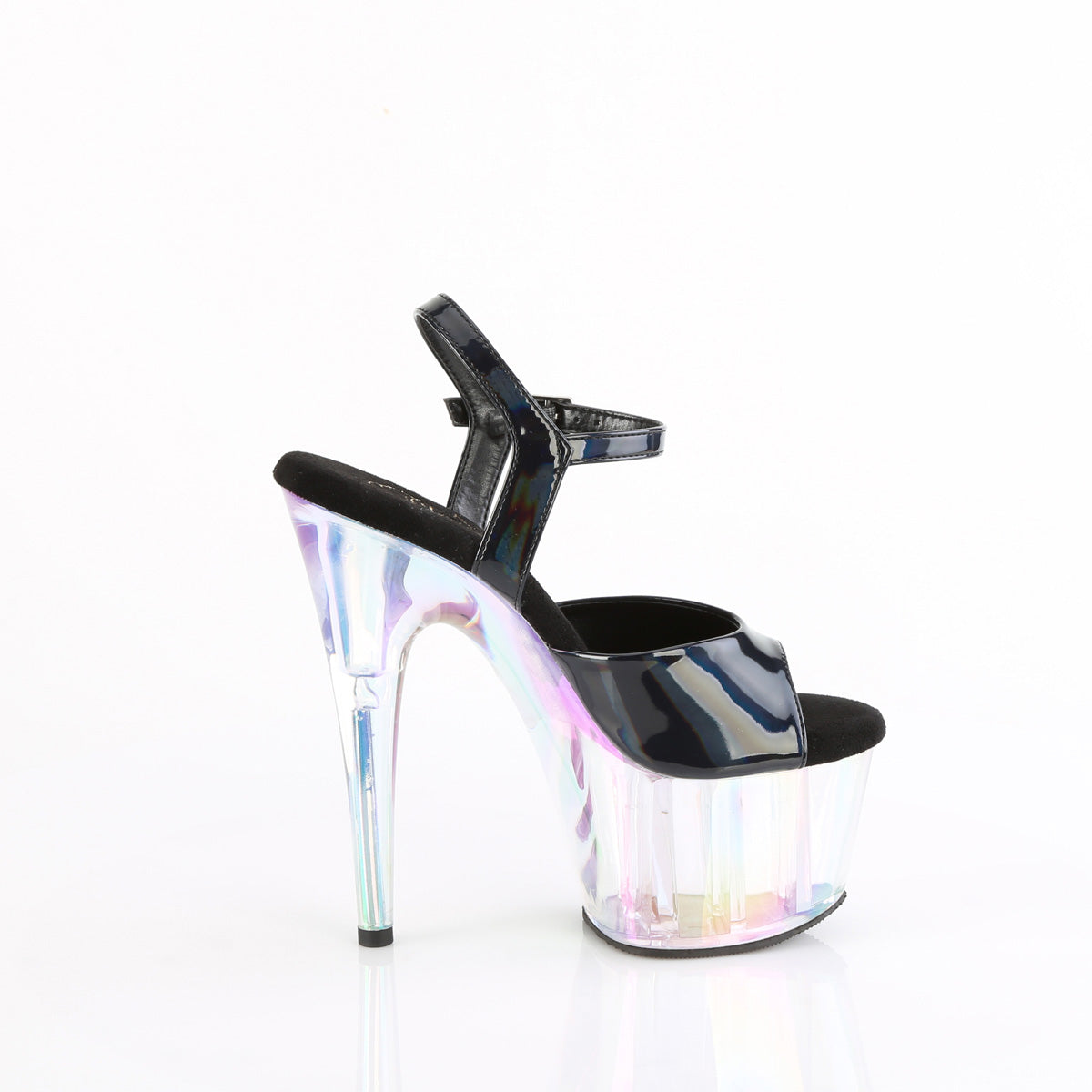 Pleaser   ADORE-709ht blk holo/holo tinto