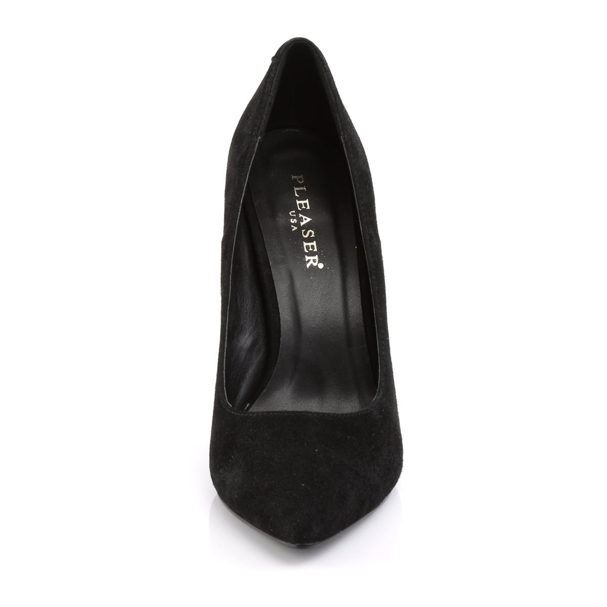 Pleaser Womens Pumps AMUSE-20 Blk Suede