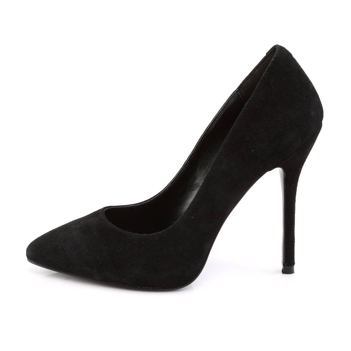 Pleaser Womens Pumps AMUSE-20 Blk Suede