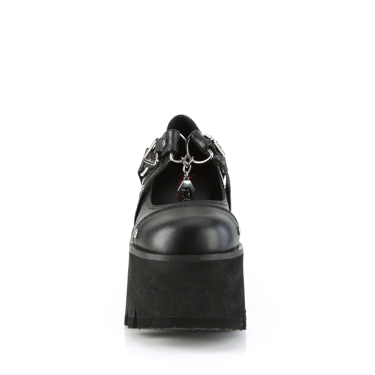 DemoniaCult  Pompe ASHES-33 pelle vegana BLK