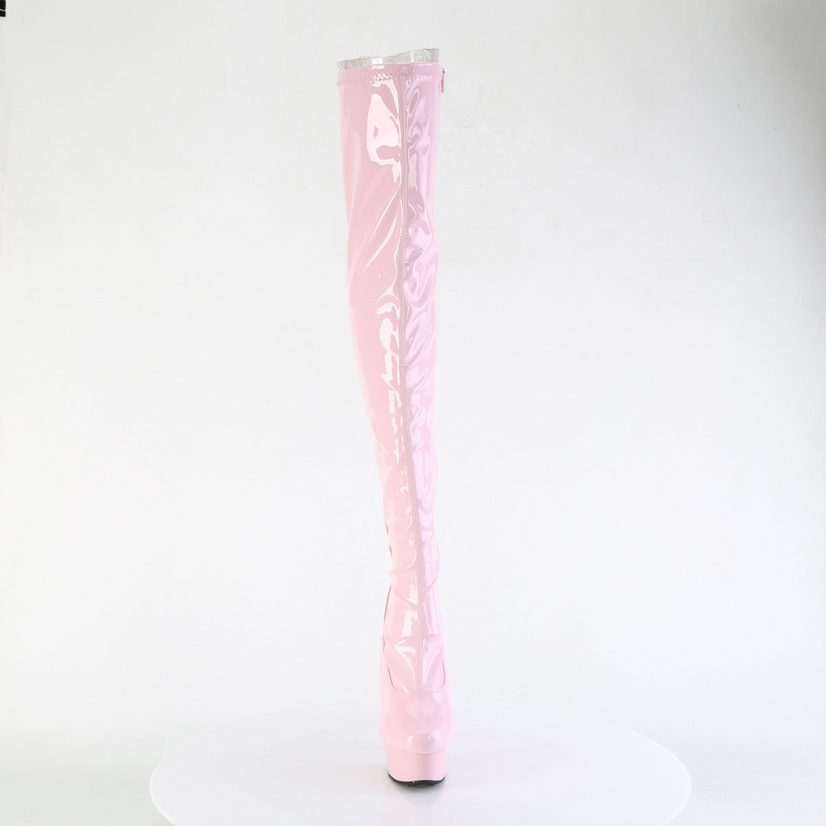 Pleaser   DELIGHT-3063 B. Pink Str Pat/B. Pink