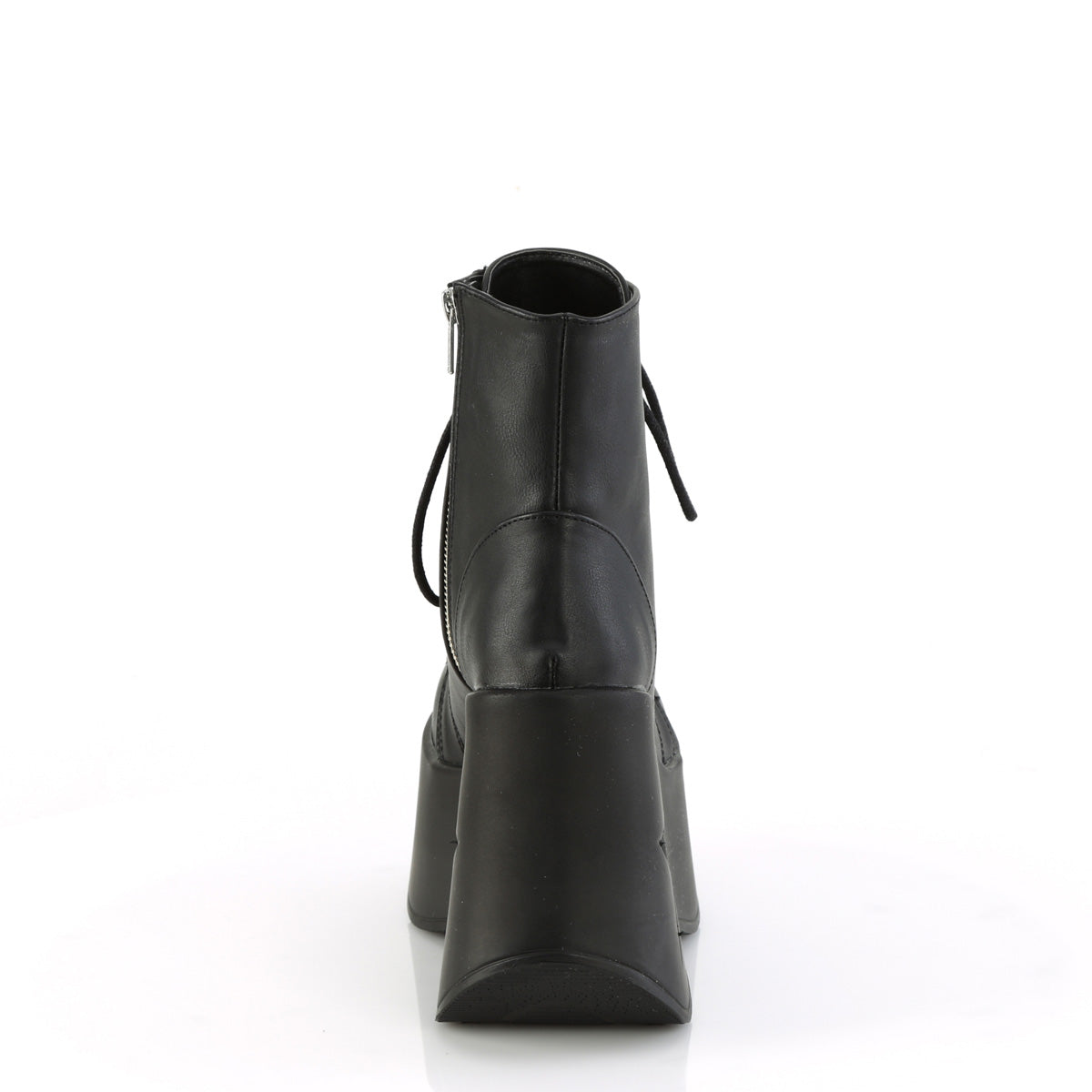 DemoniaCult  Ankle Boots DYNAMITE-106 Blk Vegan Leather