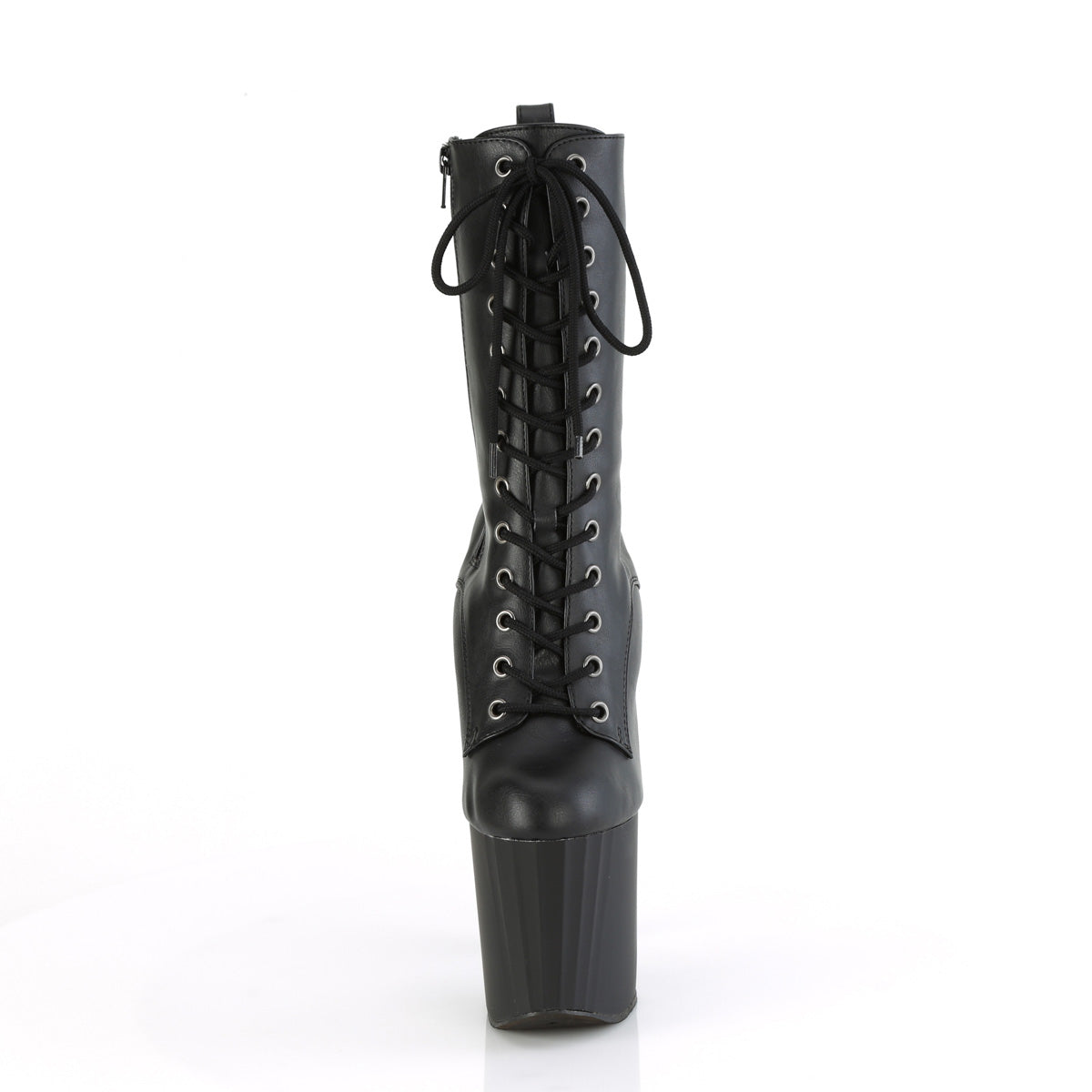 Pleaser   ENCHANT-1040 Blk Faux Leather/Blk Matte