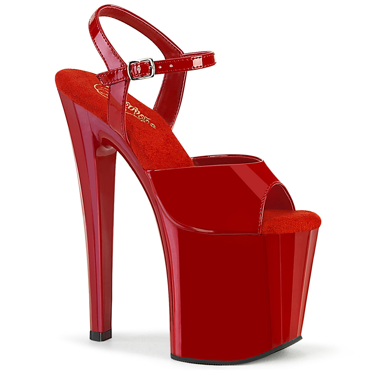 Pleaser   ENCHANT-709 Red Pat/Red