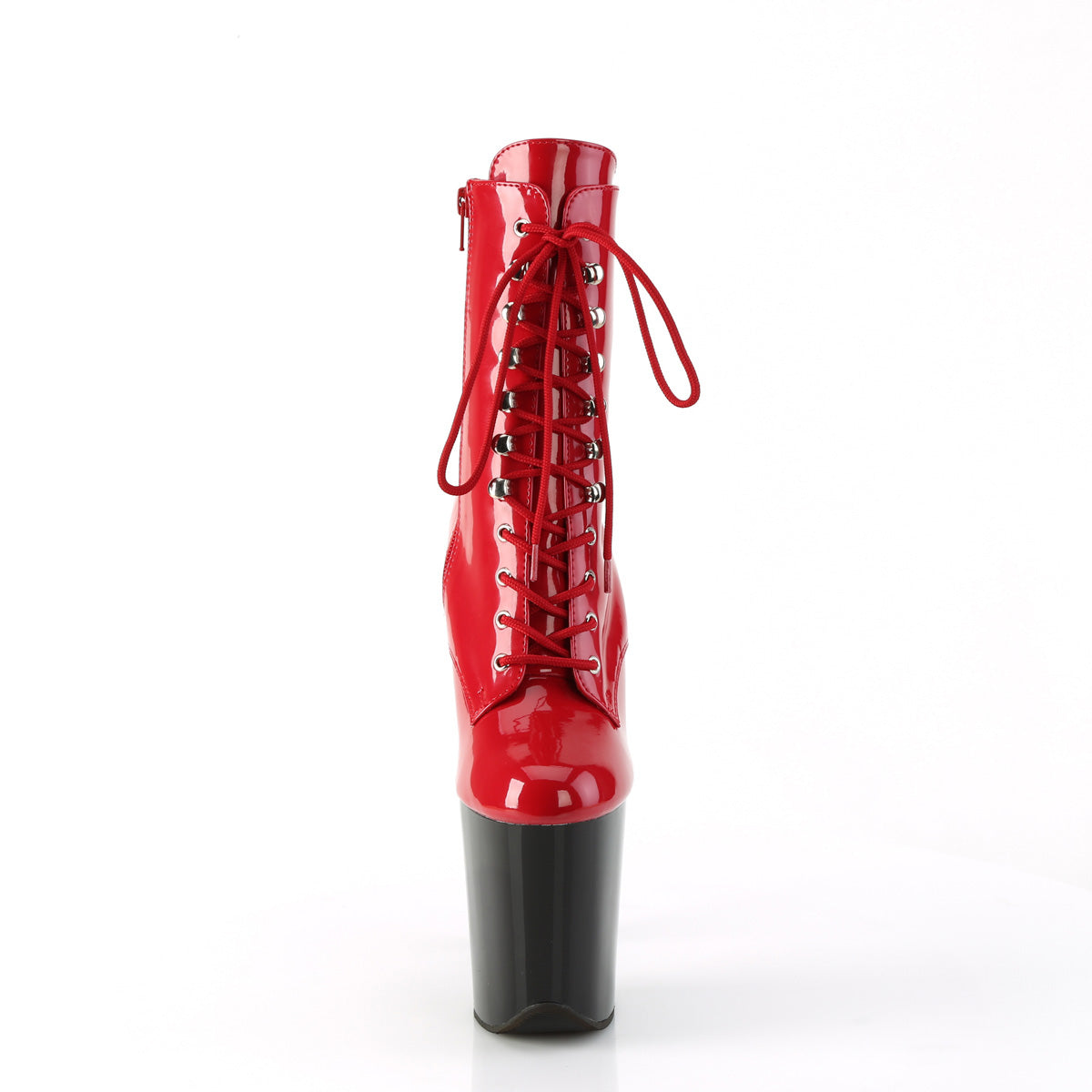 Pleaser   FLAMINGO-1020 Red Pat/Blk