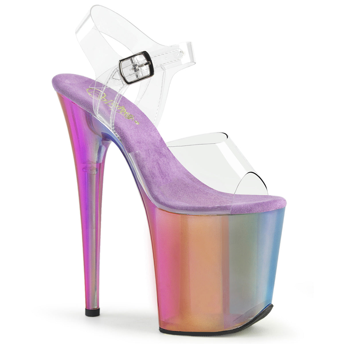 Pleaser   FLAMINGO-808rmt clr/Rainbow Misty colorato