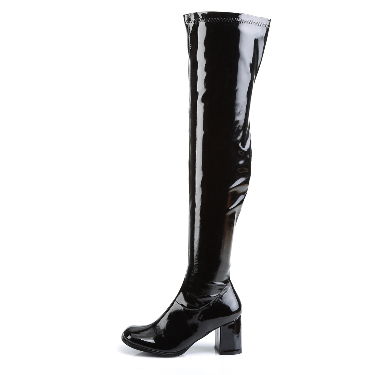 Funtasma Womens Boots GOGO-3000 Blk Str Pat