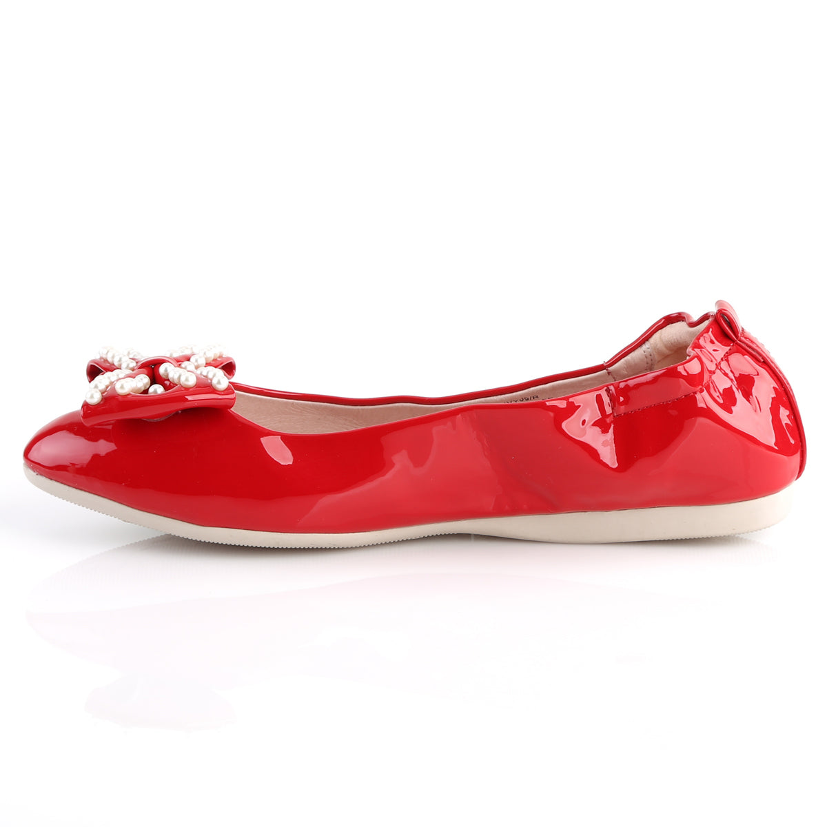 Pin Up Couture Womens Pumps IVY-09 Red Pat