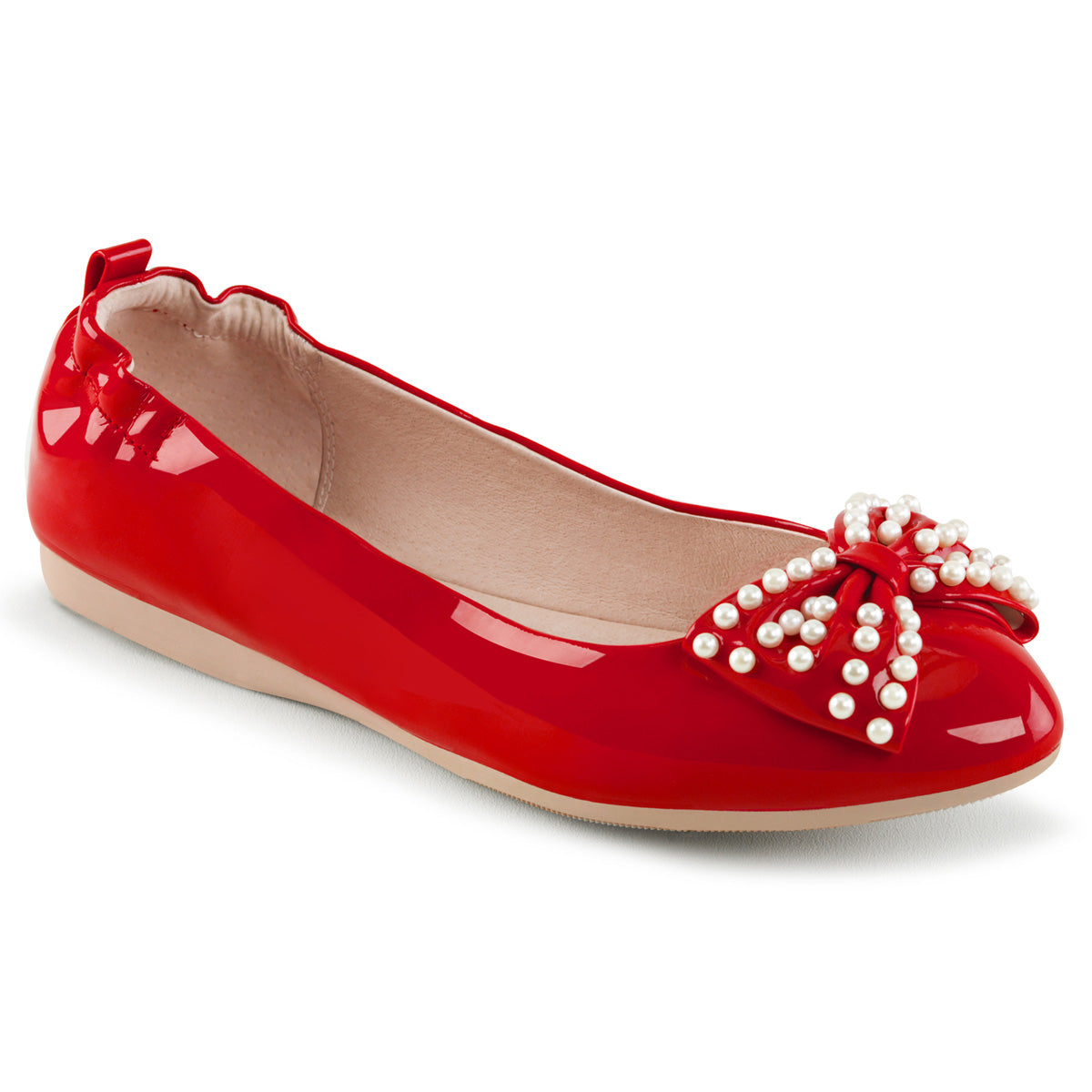 Pin Up Couture Womens Pumps IVY-09 Red Pat