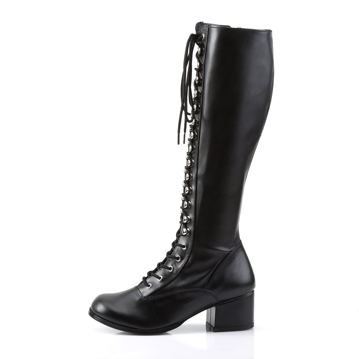 Funtasma Womens Boots RETRO-302 Blk Str Pu