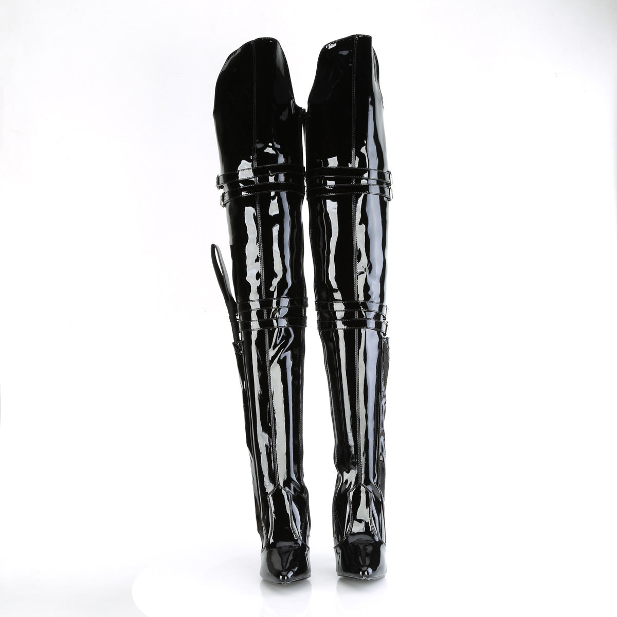 Pleaser  Boots SEDUCE-3080 Blk Str. Pat