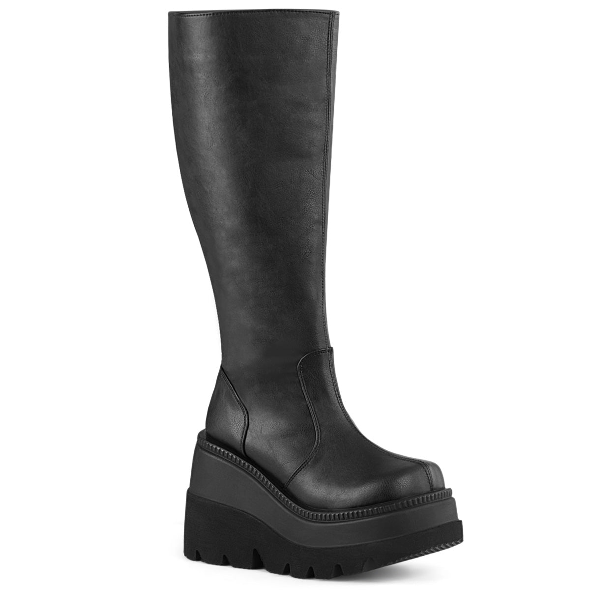 DemoniaCult  Boots SHAKER-100WC Blk Vegan Leather