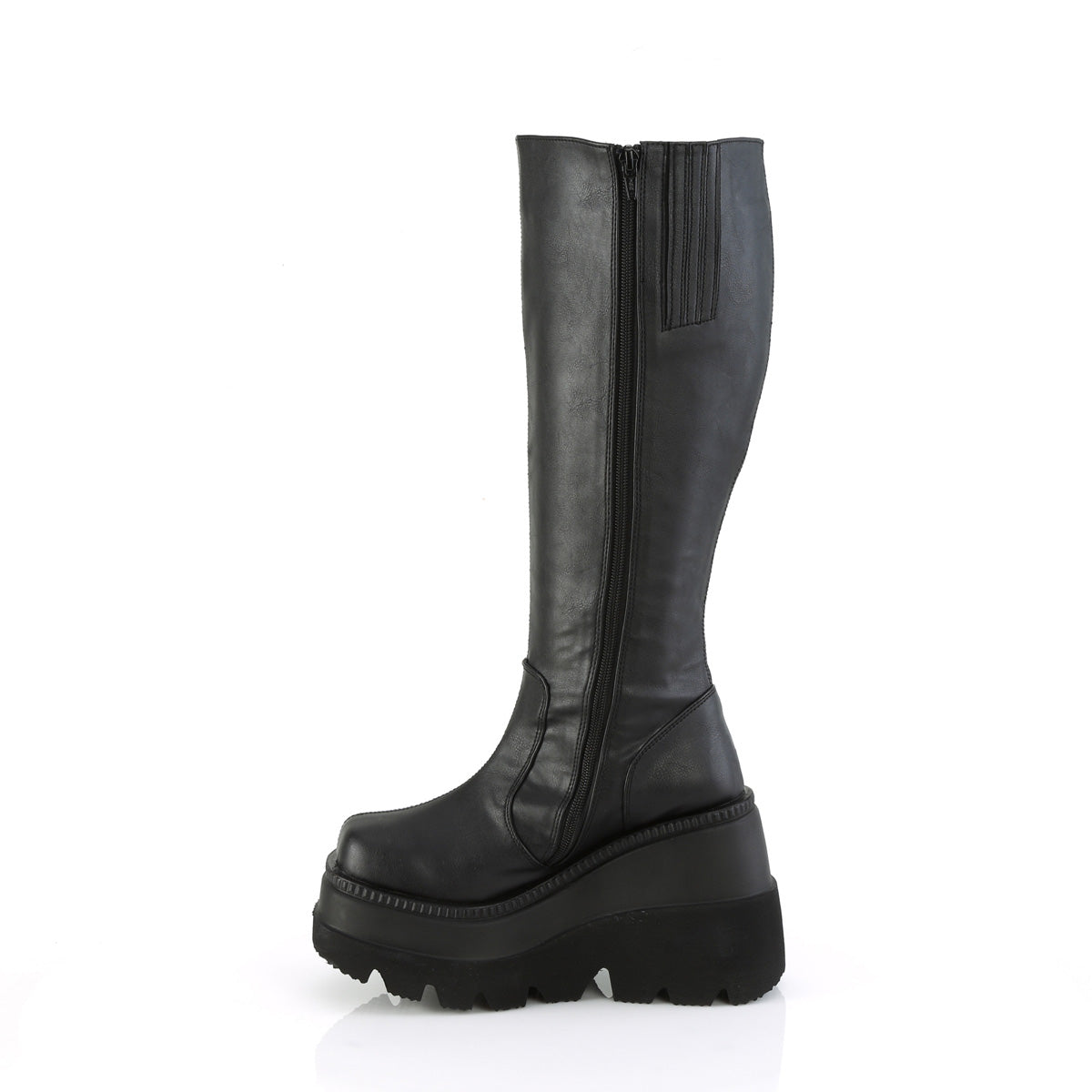 DemoniaCult  Boots SHAKER-100WC Blk Vegan Leather