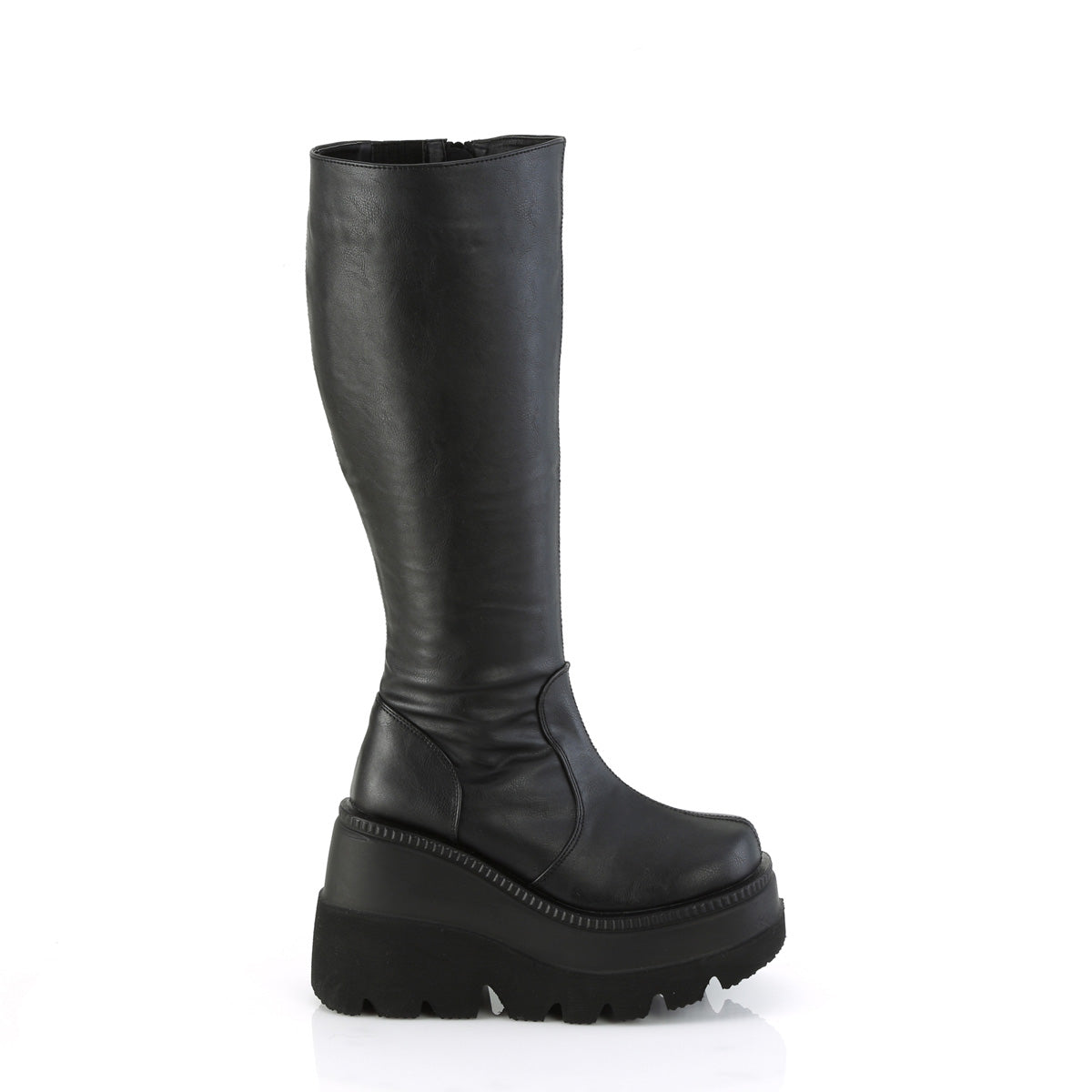 DemoniaCult  Boots SHAKER-100WC Blk Vegan Leather