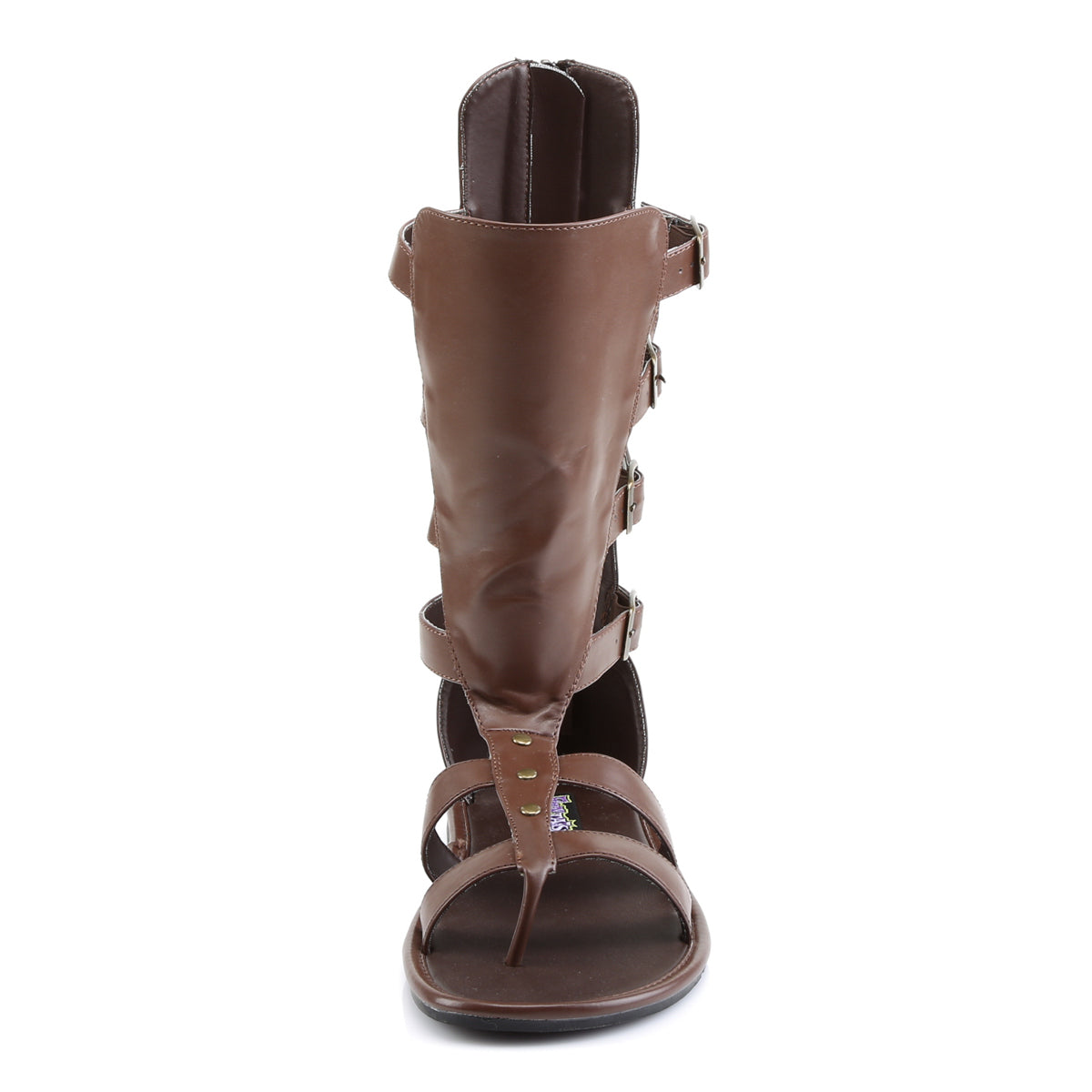 Funtasma Stivali da uomo SPARTAN-105 Brown PU.