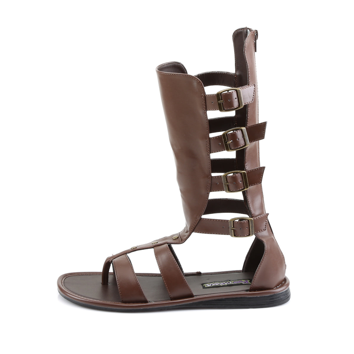 Funtasma Stivali da uomo SPARTAN-105 Brown PU.