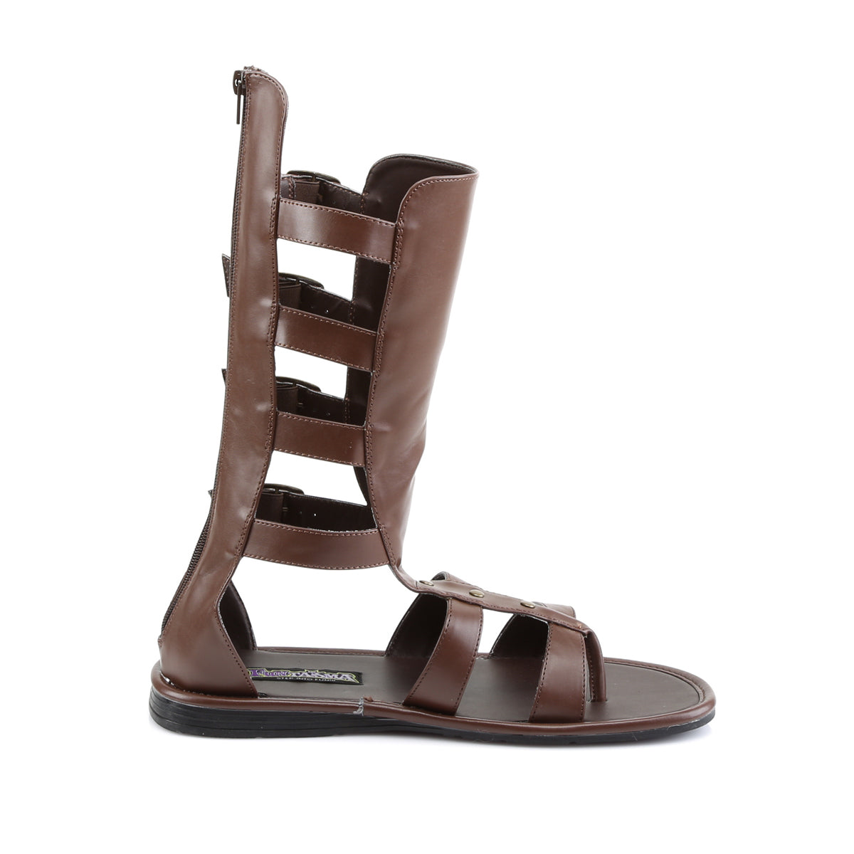 Funtasma Stivali da uomo SPARTAN-105 Brown PU.