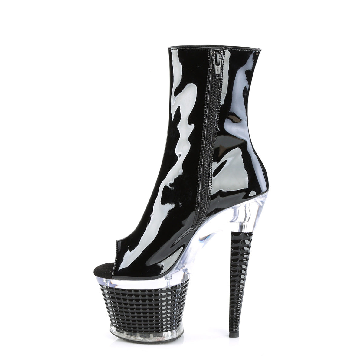 Pleaser  Ankle Boots SPECTATOR-1021 Blk Pat/Clr-Blk