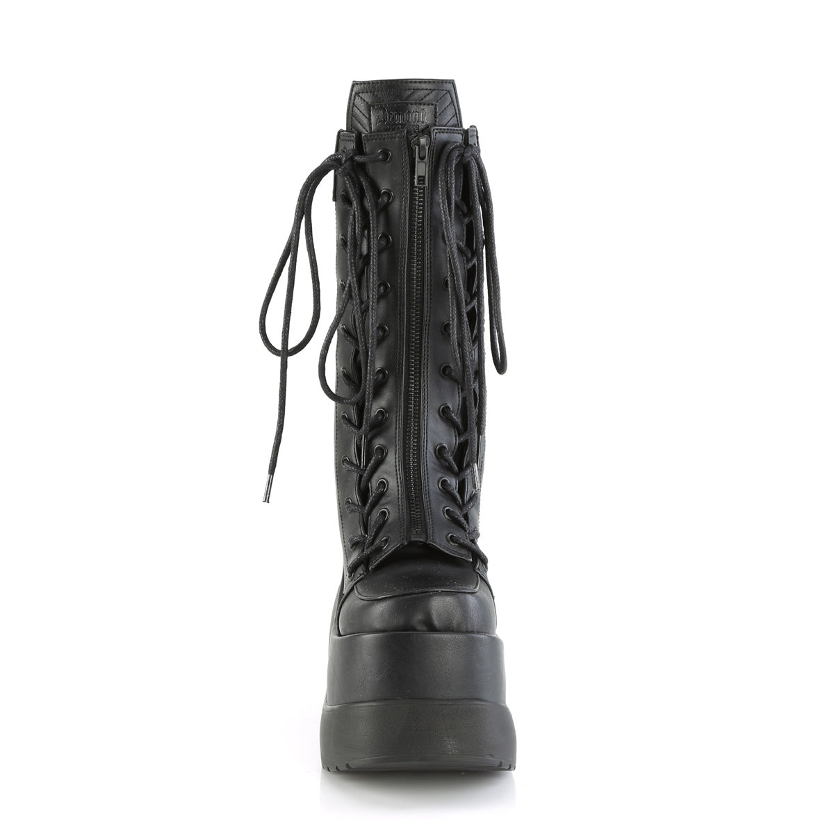 DemoniaCult  Stivali VOID-118 blk vegan in pelle pat